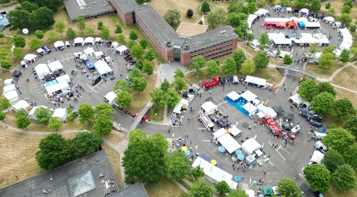 Dronebillede R�rcenterdagene 2023